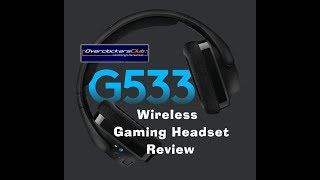 Video thumbnail for Logitech G533 Wireless 7.1 Gaming Headset Review by OverclockersClub