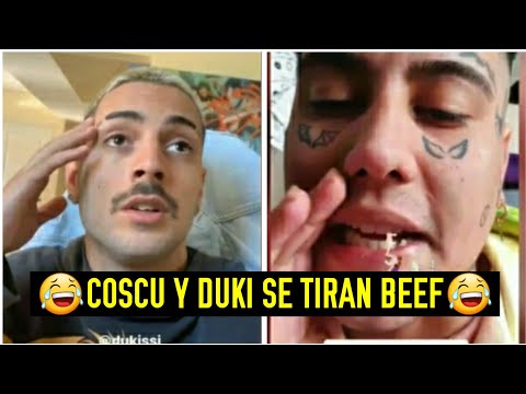 DUKI vs COSCU😂 || SE TIRAN BEEF
