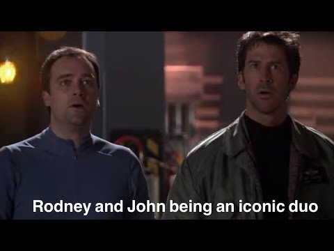 Rodney McKay and John Sheppard being an iconic duo