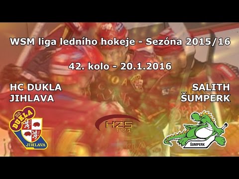 42. kolo (20.1.2016) HC Dukla Jihlava - Salith Šumperk