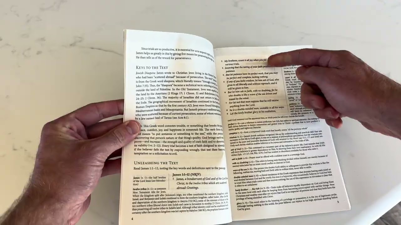 Book of James | John MacArthur Bible Study Guide Review