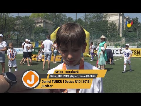 (Interviu) Daniel TURCU , jucător Getica (24.06.23) Seria J, U10 (2013), finala
