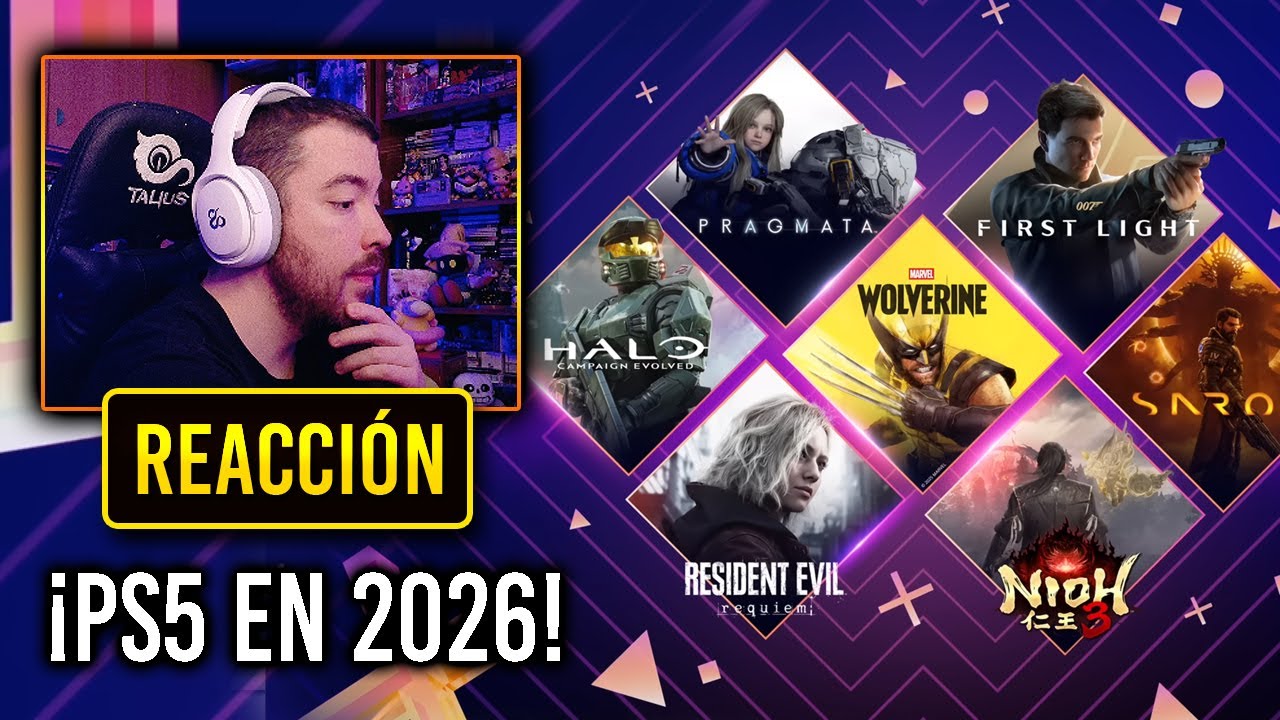 Menudo AÑAZO se viene! Mi REACCIÓN a PLAYSTATION y sus LANZAMIENTOS DE 2026