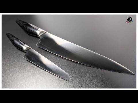 レビュー スミカマ Sumikama 霞 Kasumi チタニウム 剣型包丁 cm ブルー 2 Bを評価しているyoutuber