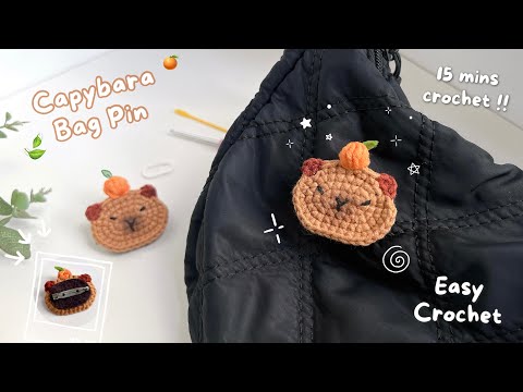 Ghim/kẹp tóc Capybara