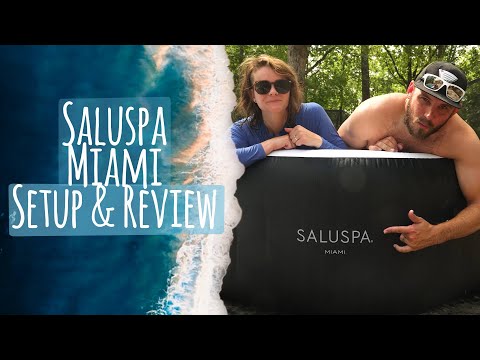 Saluspa Miami Inflatable Hot Tub Setup and Review