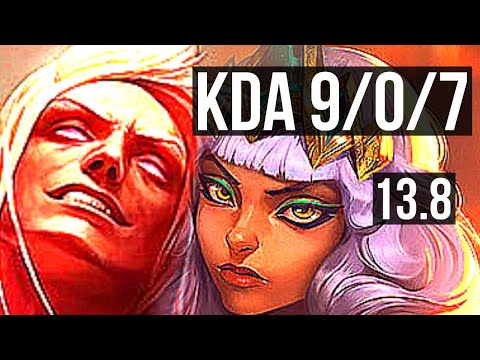 VLAD vs QIYANA (MID) | 9/0/7, 68% winrate, Legendary | KR Grandmaster | 13.8