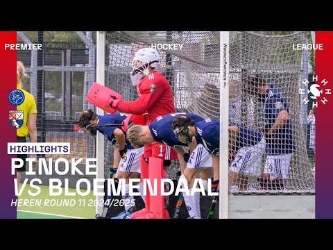 Pinoké - Bloemendaal 🏑 Tulp Hoofdklasse Heren ‘24/’25 RONDE 11 | Samenvatting