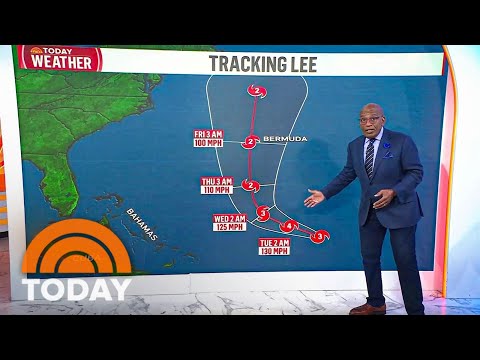 Hurricane Lee Path
