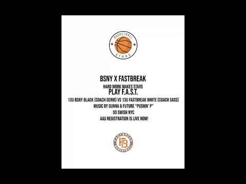 BSNY x Fastbreak 13U Travel Team Highlights - Jan. 2022 (55 Swish)