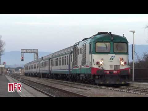 "Navettone per Firenze, navettone per Siena... " - FS D445 + MDVC / MDVE a PONTE A ELSA (PI).