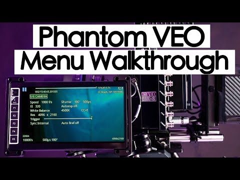 Phantom VEO 4k 990S - Menu Walkthrough