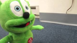 Gummy Bear Plush Walking Toy Gummibär Plushie Cute Funny