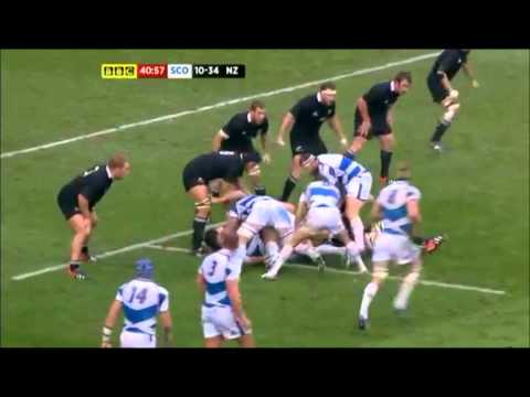 David Denton's bounce on Richie McCaw