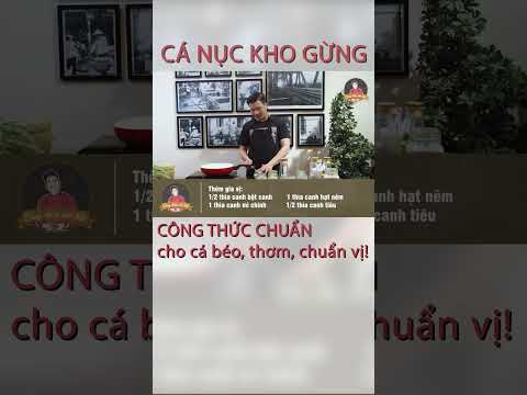 Công thức Cá Nục Kho Gừng, ai cũng làm được| Cùng Cháu Vào Bếp