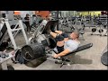 Leg Day with 950lb Leg Press! - Intense Leg Workout at New Gym!