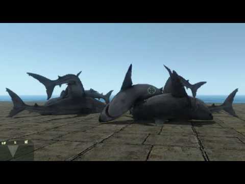 Crysis Shark Ragdoll