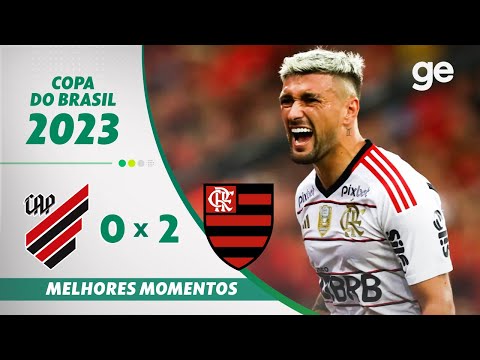 ATHLETICO-PR 0 X 2 FLAMENGO | MELHORES MOMENTOS | QUARTA DE FINAL COPA DO BRASIL 2023 | ge.globo