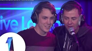 Scott Mills & Chris Stark join Fuse ODG for T.I.N.A in the Live Lounge