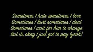 Perfect Nightmare- Shontelle  (Lyrics on screen)