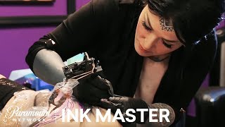 Elimination Tattoo: Peacocks - Ink Master, Season 8