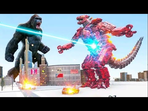 Gorilla Robot Car Transform Space Robot Games Android gameplay #new robot game gorilla #androidgames
