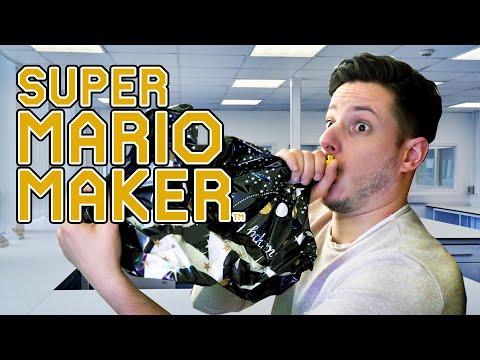 Das passiert, wenn man Helium nimmt :D | Super Mario Maker