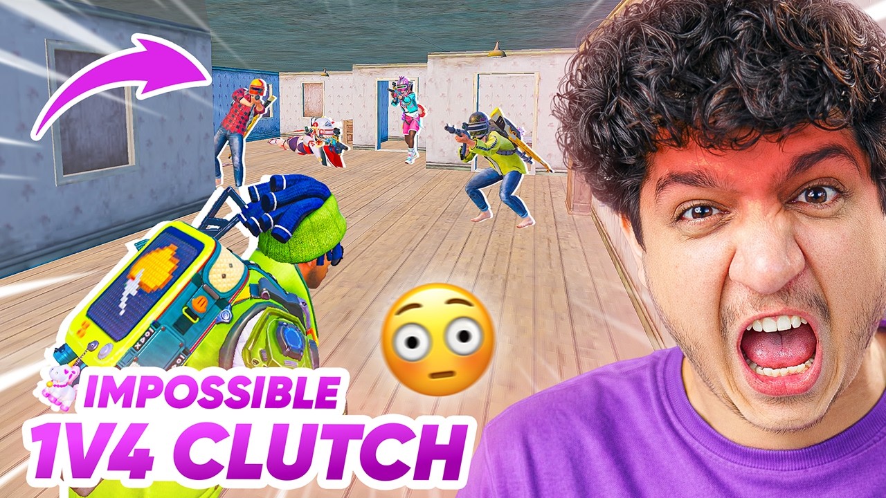 IMPOSSIBLE GAME CLUTCHES IN BGMI