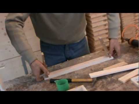 1/3 Advice about frames in the workshop of Mr. Viorel - the Bio Stup builder - Ioan URSU