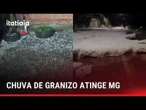 VEJA OS ESTRAGOS CAUSADOS PELA CHUVA DE GRANIZO QUE ATINGIU MINAS GERAIS