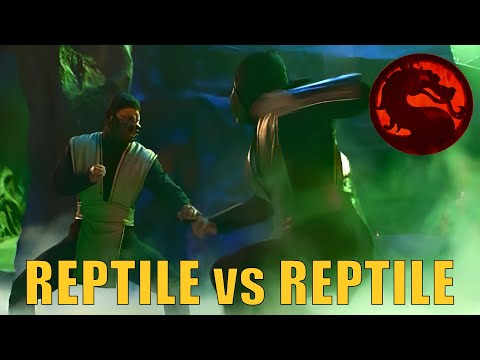 REPTILE vs REPTILE [4K remaster fullscreen] (Mortal Kombat Conquest 1998)