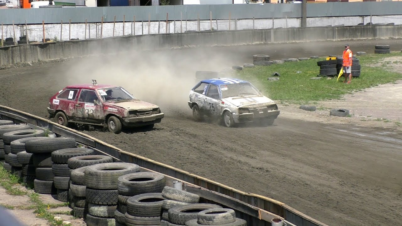 Трековые автогонки 2018. Группа «Лайт» (стадион «Заря», 08.07.2018)