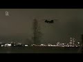 Een Chinook-transporthelikopter landt bij P5 van De Kuip. Video: Paul Ooms