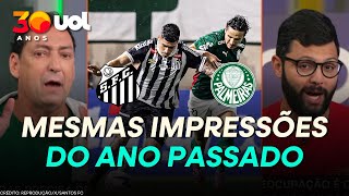 PALMEIRAS X SANTOS DEIXA ALGUMA LIÇÃO? 'VOJVODA VAI SOFRER NAS COLETIVAS'; LAVIERI E PVC COMENTAM