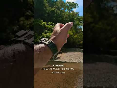 CHÁCARAS RIO AREIAS. ALEXÂNIA-GO POR 110MIL A VISTA