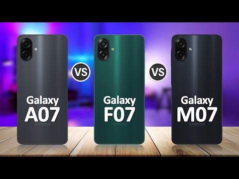 Samsung Galaxy F07 VS Samsung Galaxy A07 VS Samsung Galaxy M07