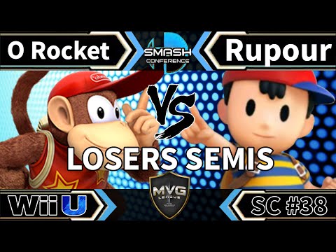 O Rocket (Diddy) vs. Rupour (Ness) - SSB4 Losers Semis - Smash Conference 38