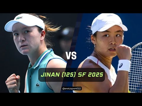 Jinan (125) 2025 SF: Lulu Sun [6] vs. Janice Tjen [3] Extended Highlights