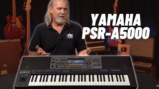 Video thumbnail for Yamaha PSR-A5000 Keyboard | Best Arranger For World Music? by Alamo Music Center - Pianos and Keyboards