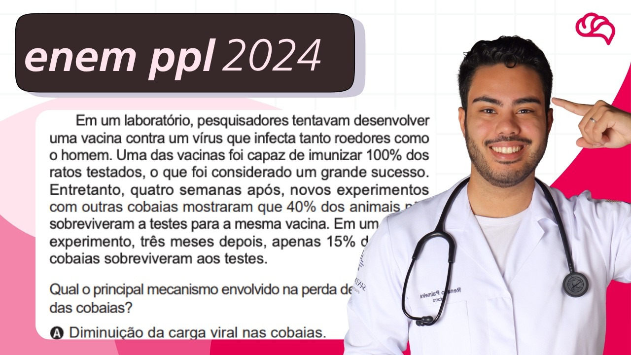 Resolução em Vídeo — Questão 130 ENEM 2024 PPL