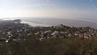 preview picture of video 'Dial Hill Clevedon March 2015 DJI Phantom II Vision plus'