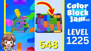 Soluzione del Livello 1225 di Color Block Jam