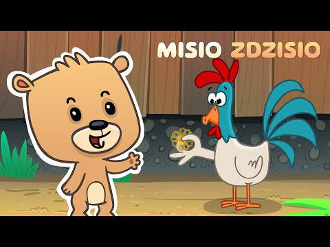 Miała Baba Koguta - piosenka dla dzieci - Misio Zdzisio