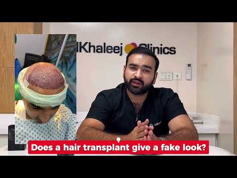 Why some hair transplants look fake - AlKhaleej Clinics explains