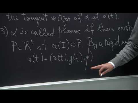 Differential Geometry - Claudio Arezzo - Lecture 01