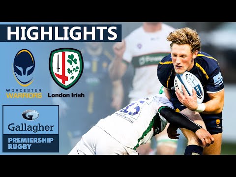 Worcester v London Irish HIGHLIGHTS | Tight Contest Ends 14 vs 14 | Gallagher Premiership