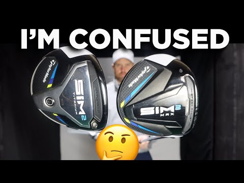 TAYLORMADE SIM 2 MAX & SIM 2 TITANIUM FAIRWAY WOODS