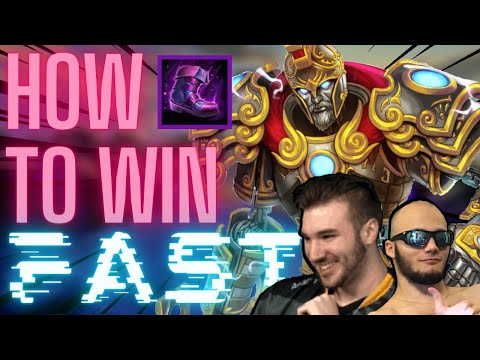 THE FASTEST WAY TO WIN A RANKED GAME FT. WLFY | Venenu | SMITE CONQUEST
