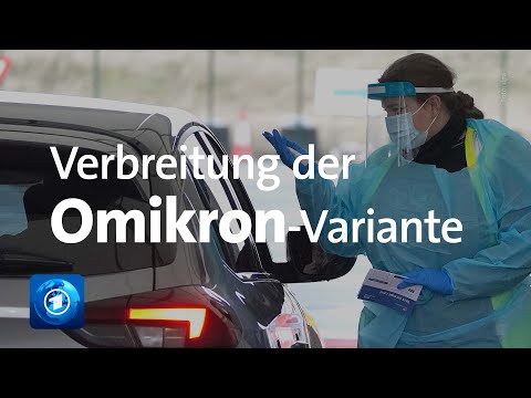 Corona-Pandemie: Ausbreitung der Omikron-Variante in Deutschland