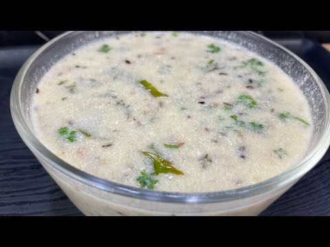 Authentic Maharashtrian Dahi Kadhi Recipe | Easy & Quick Indian Yogurt Curry
